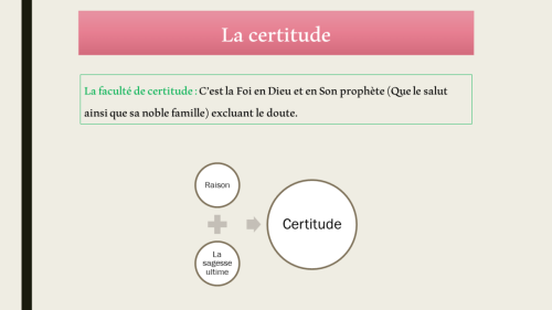 La Certitude